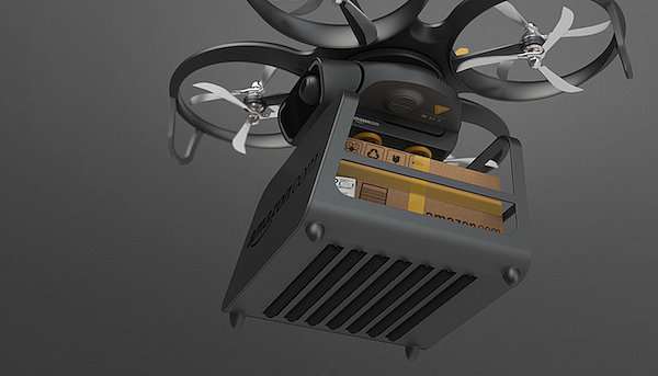 UAV，Amazon，online shopping，logistics，Concept technology，